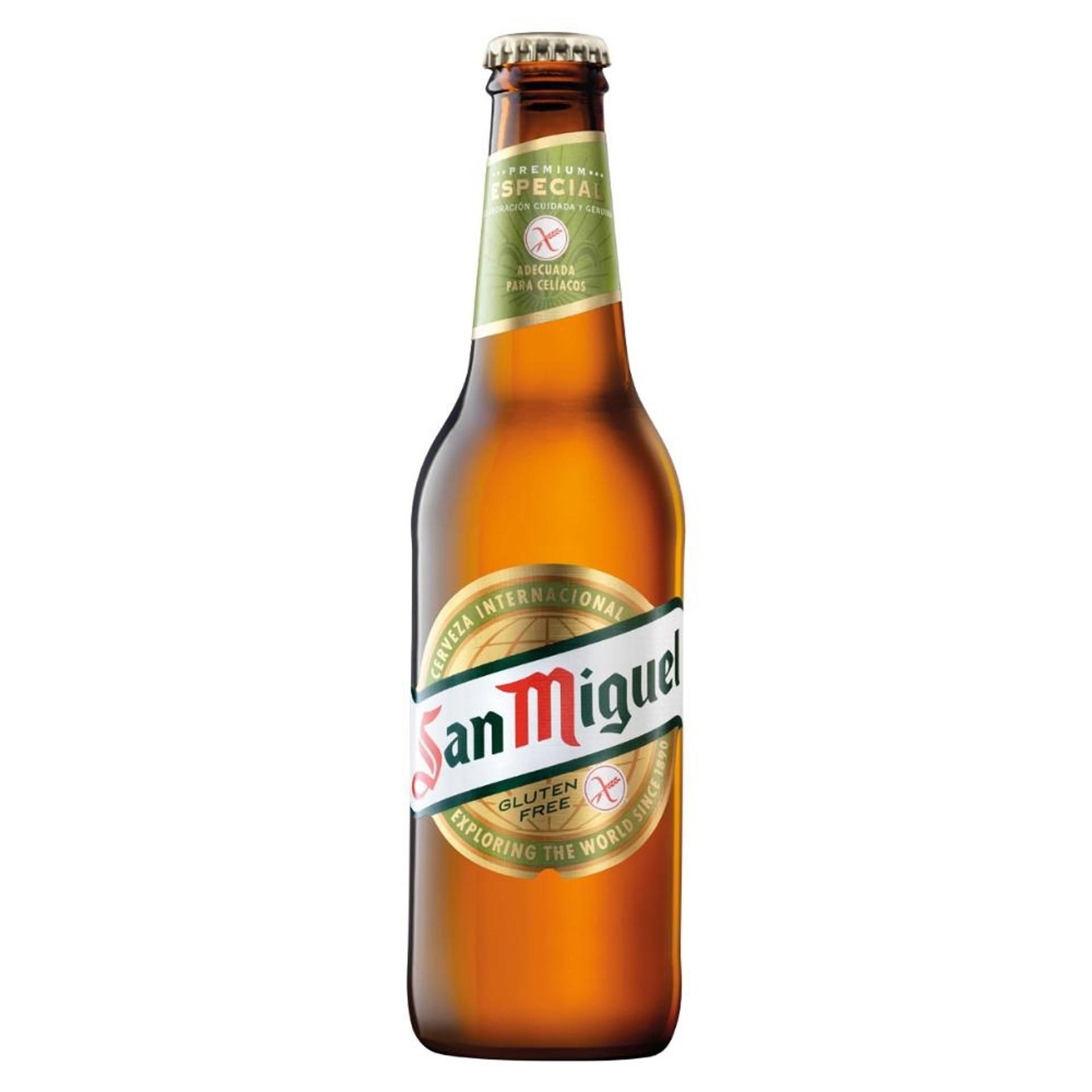 24 San Miguel Gluten Free Lager 24 x 330ml NRB - Image 1