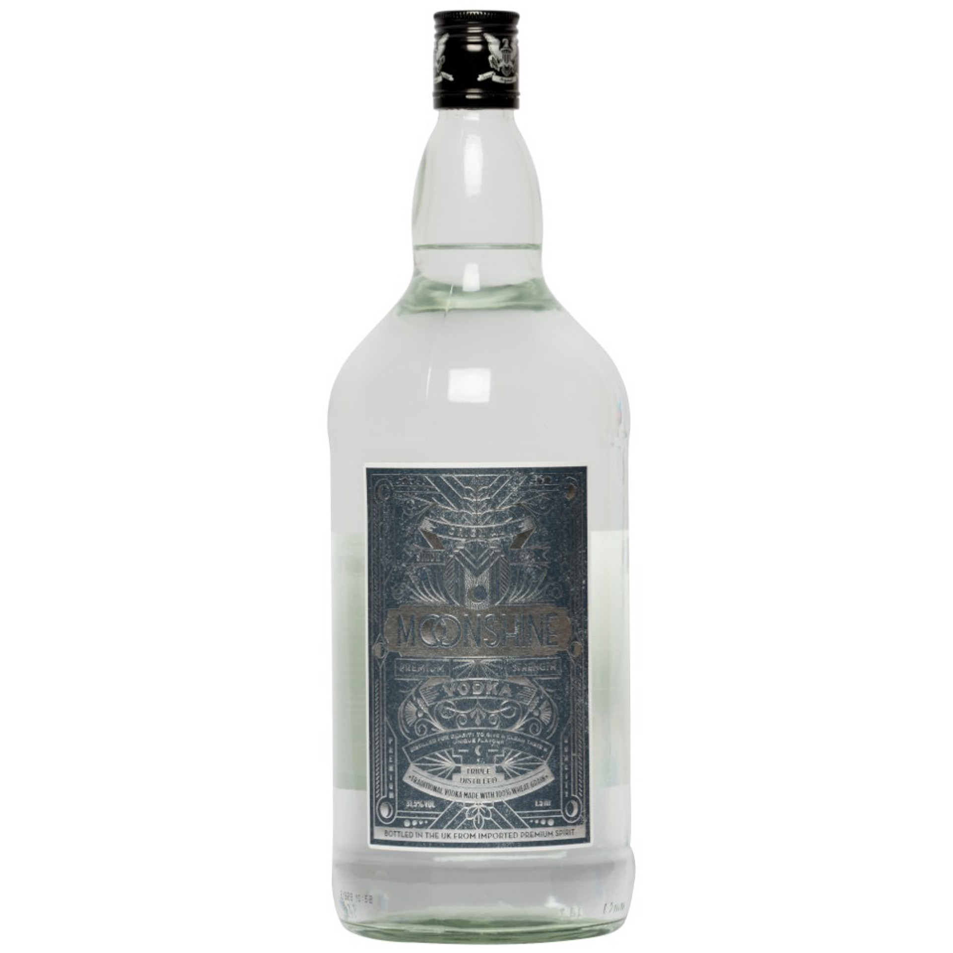 3 Moonshine Premium Strength Vodka 1.5ltr - Image 1