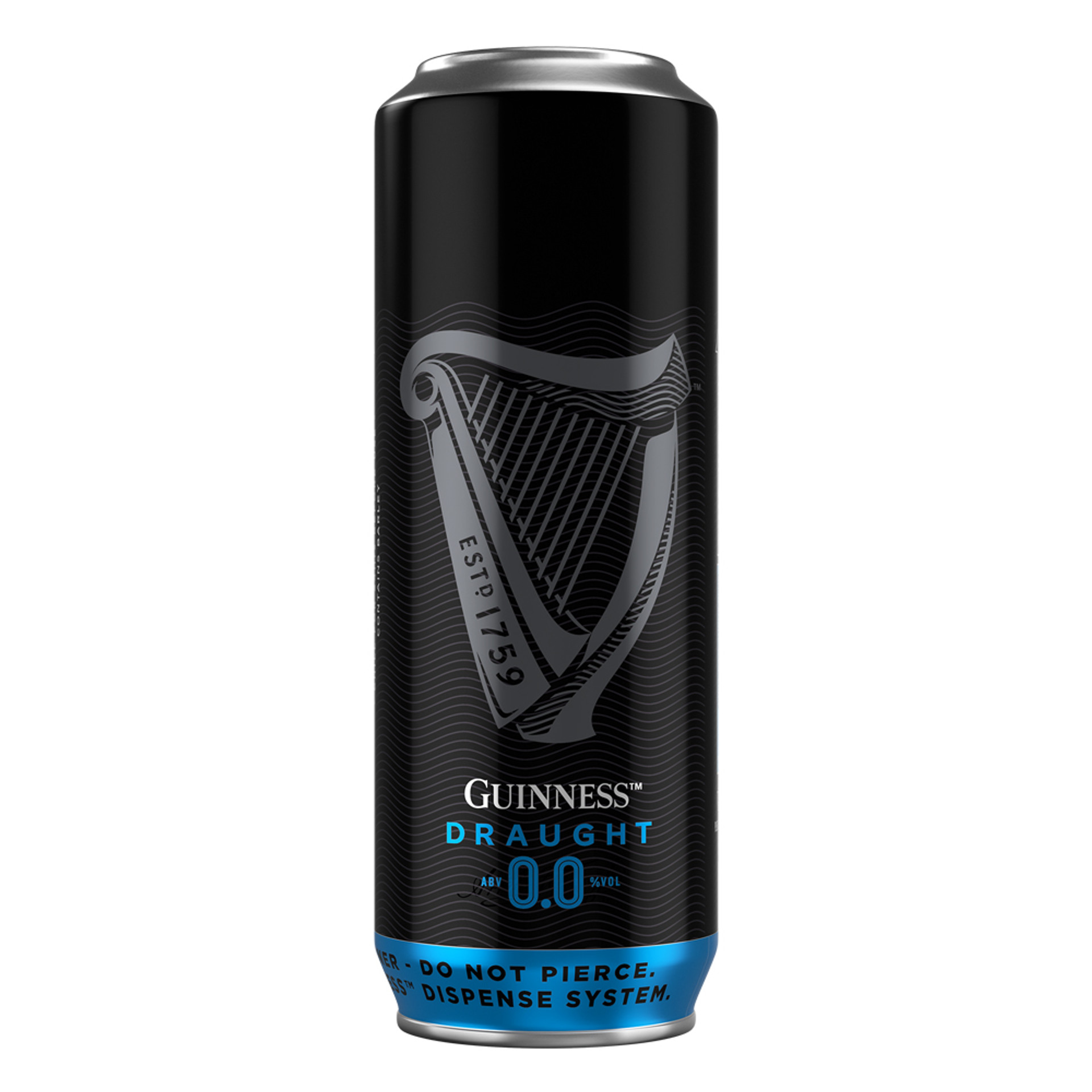 13 Guinness Microdraught 0.0% Stout Beer 24 x 558ml Can - Image 1