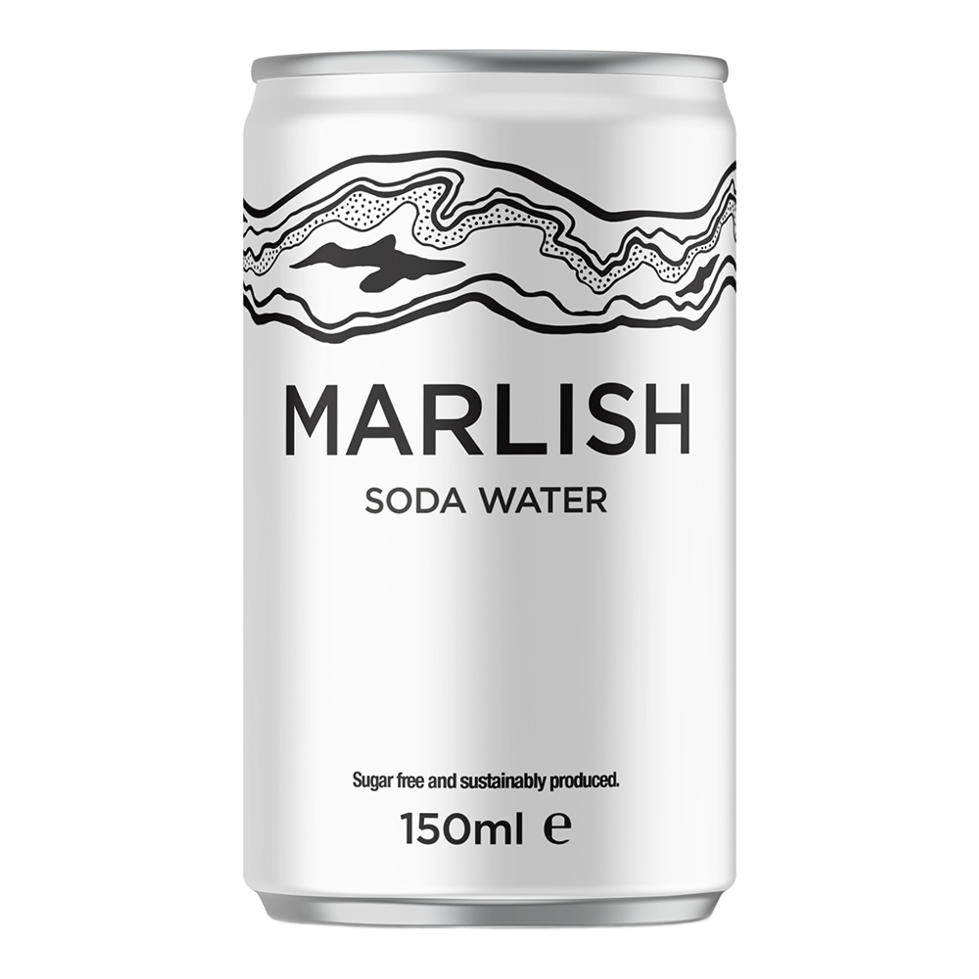 5 Marlish Soda Water 24x150ml Can - Image 1