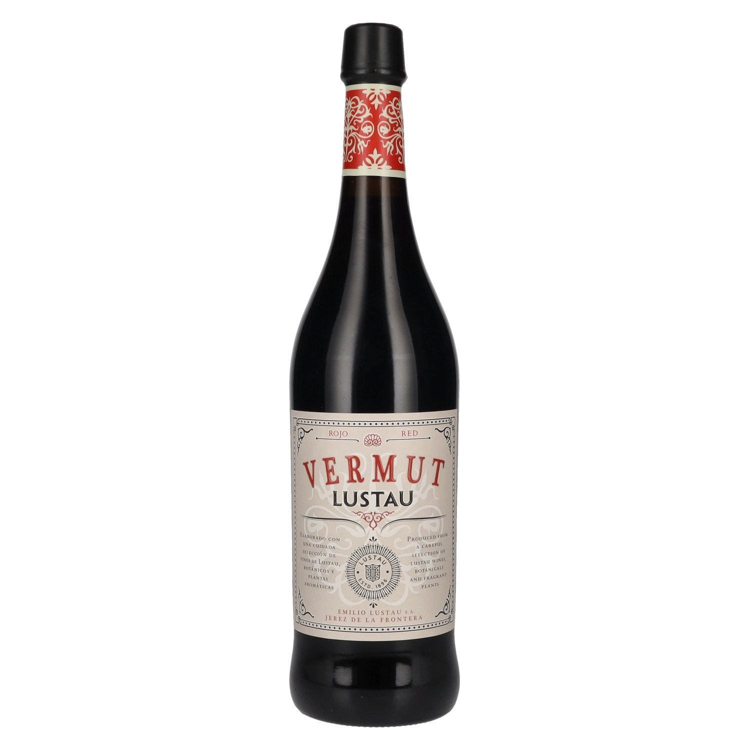 01a8ff5d10e771212cfa3abd2e78c6b682cd3ada83a042521712bd89e95d41d5.jpg Lustau Vermut Red 15% Vol. 0,75l - Image 1