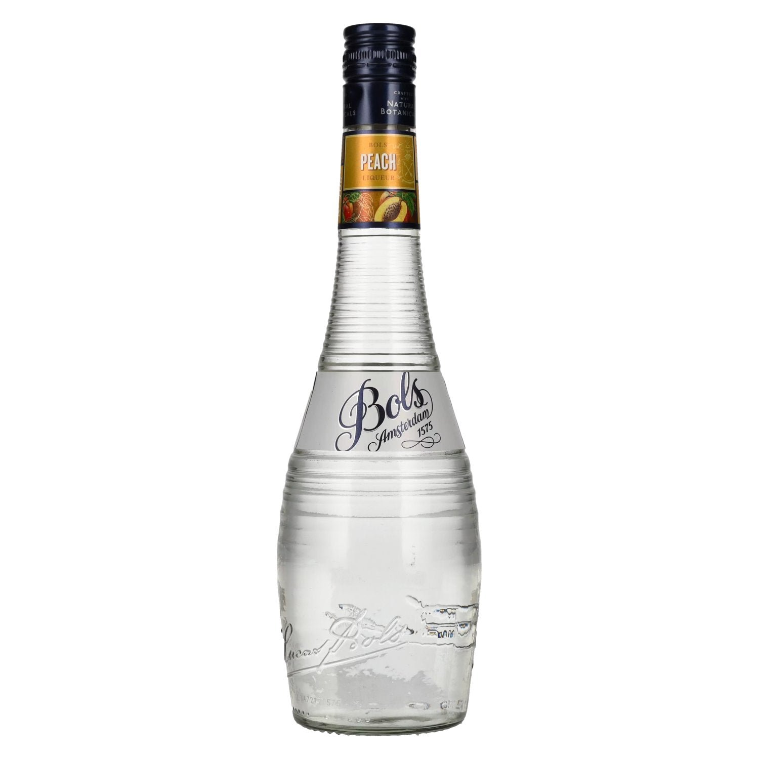 06681296eeff33014e556d9205d2ecc765ae0a1ce9824e244f21a434b629fde1.jpg Bols Peach Liqueur 17% Vol. 0,7l - Image 1