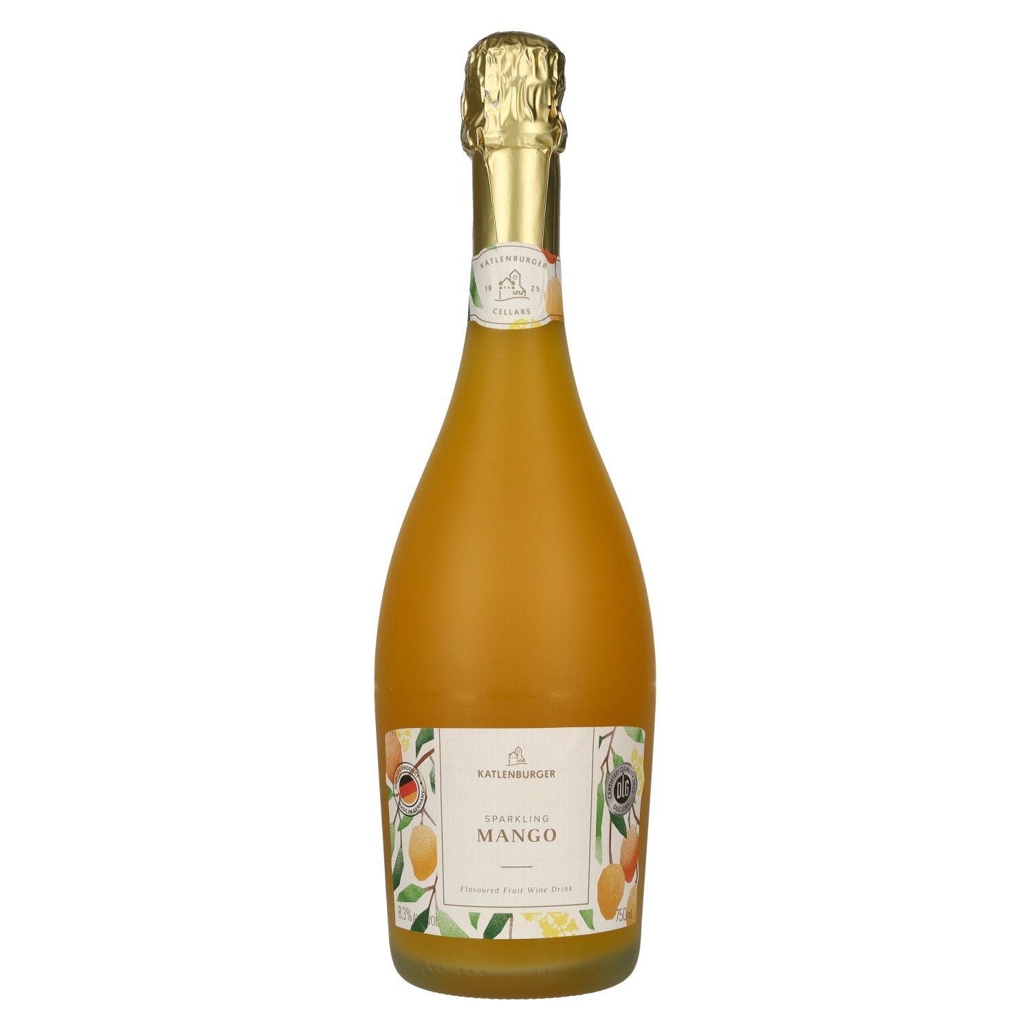 06dee35e99d597615371e676dd1b0f9d7e1792ffe107c02c425b4ca78a9d2176-1.jpg Katlenburger Sparkling Wine Mango 8,3% Vol. 0,75l - Image 1
