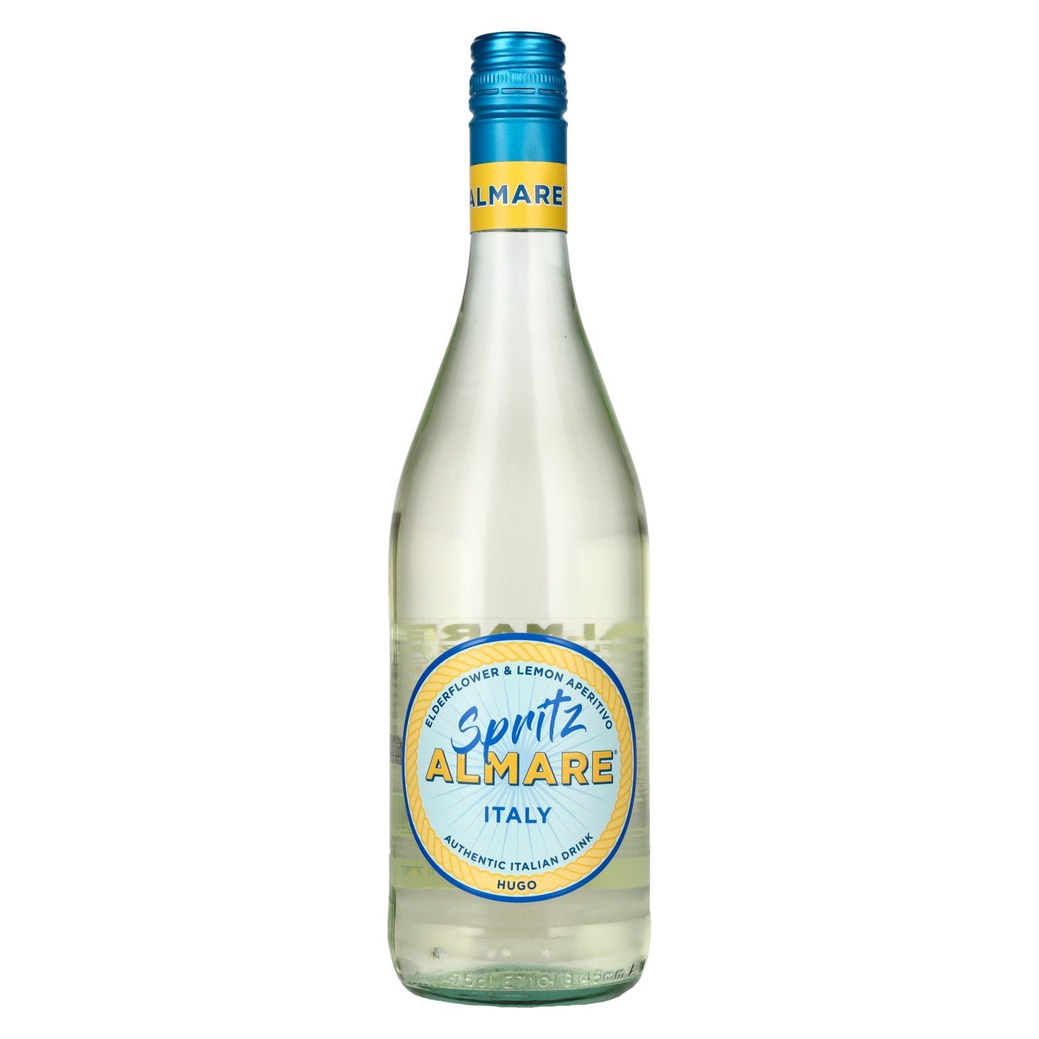 08920fb12024b7944f2df84480e9dfaeef1e3a0d9e477631a15d56a9d393514d.jpg Almare Spritz HUGO Elderflower & Lemon Aperitivo 8% Vol. 0,75l - Image 1