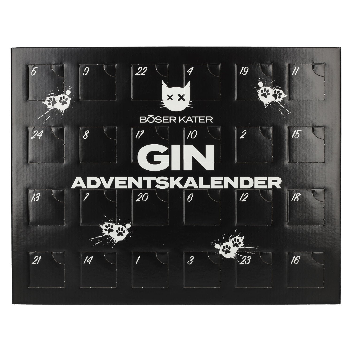 089489659eaf105e644b9737e2a583fdd8a31f2fe39d6d31f7f76fa8bf11f82b.jpg Böser Kater Gin Advent Calendar 36.9% vol. 24 x 0.025 l - Image 1