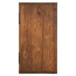 Vintage wood-look gift box with window, pack of 2 - Image 2
