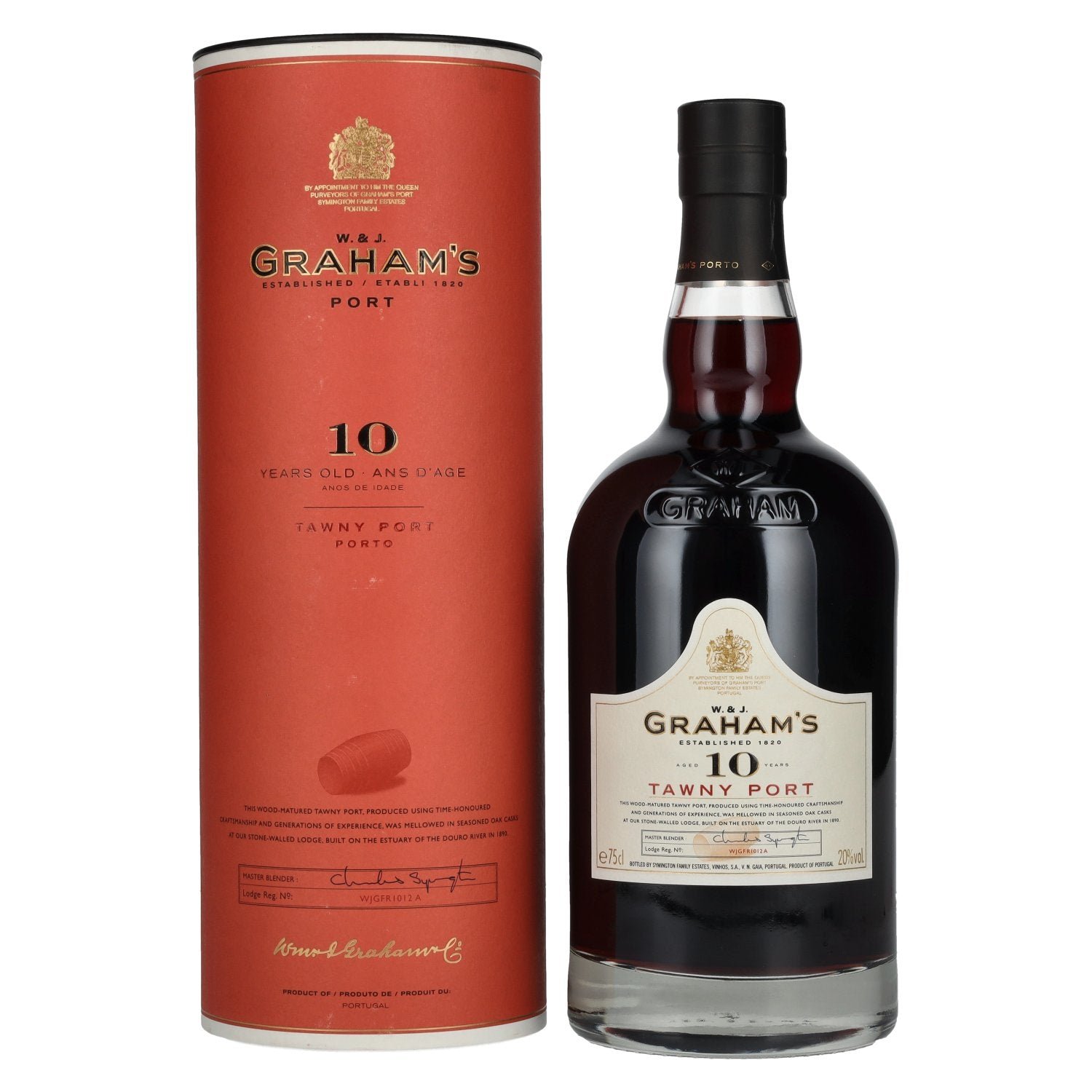 0f66944e75223885a050004750f18468383524bb723ca0c02b5651650ecbb75a.jpg W. & J. Graham's Tawny Port 10 Years Old 20% Vol. 0,75l in gift box - Image 1