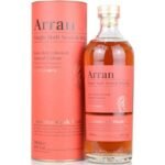 The Arran Amarone Cask Finish Scotch Whisky 0.7L (50% Vol.) with engraving