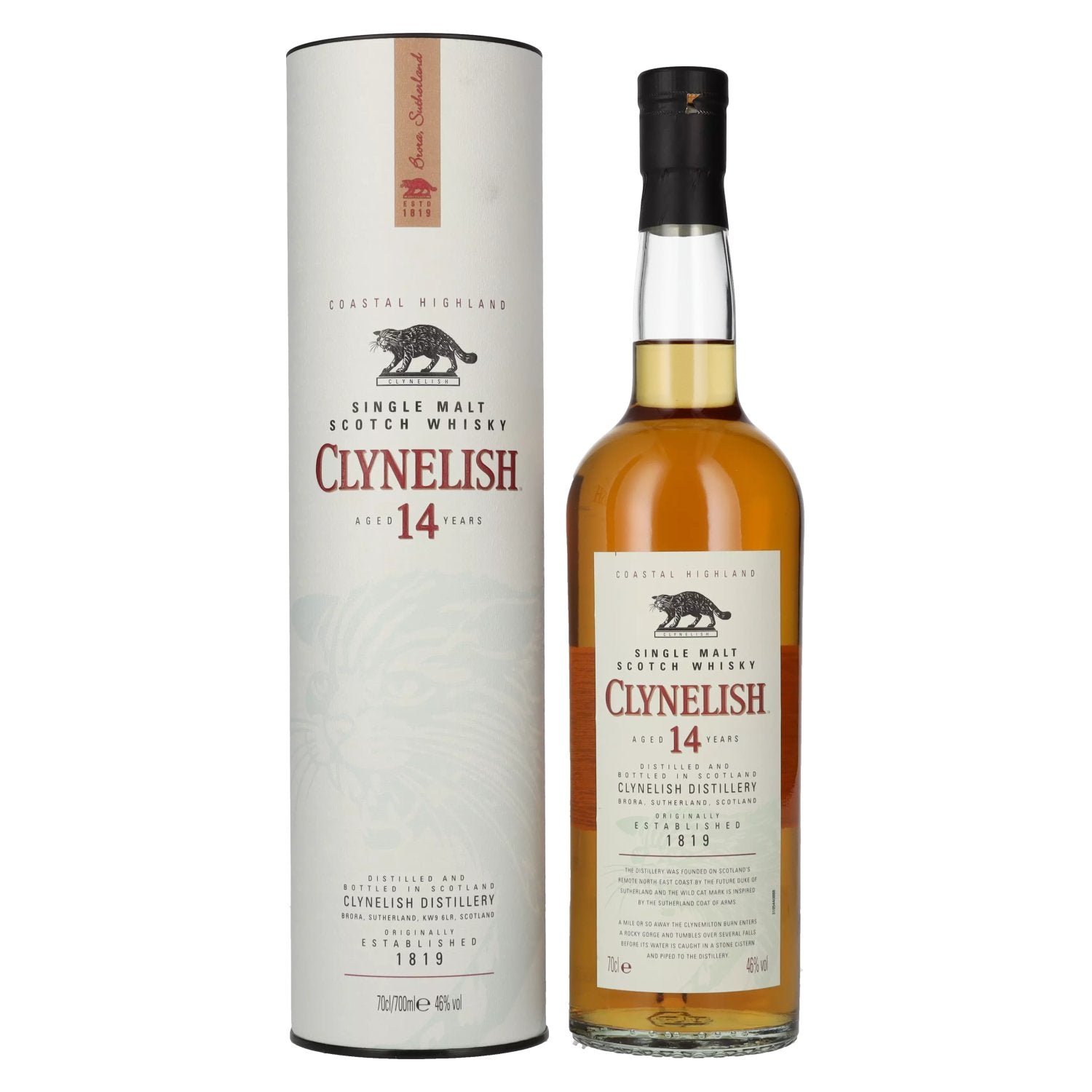 120bf857c4a6883d5b1e929aea618b0a49b5cc832d55f2aa86381364daff1858.jpg Clynelish 14 Years Old Single Malt 46% Vol. 0,7l in gift box - Image 1