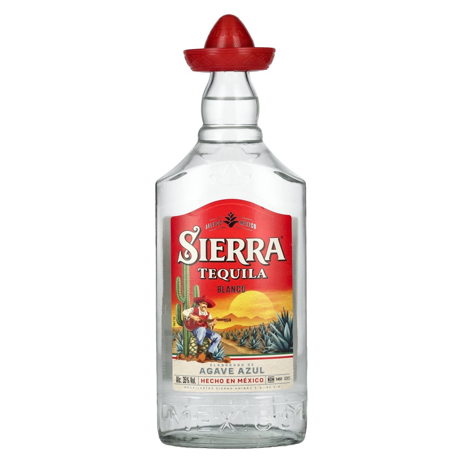 127a58f06a0fa4b1b2908298b2e2dc928eda0b152fc02126dbb6a438c9bd9c98.jpg Sierra Tequila Blanco 35% Vol. 0,7l - Image 1