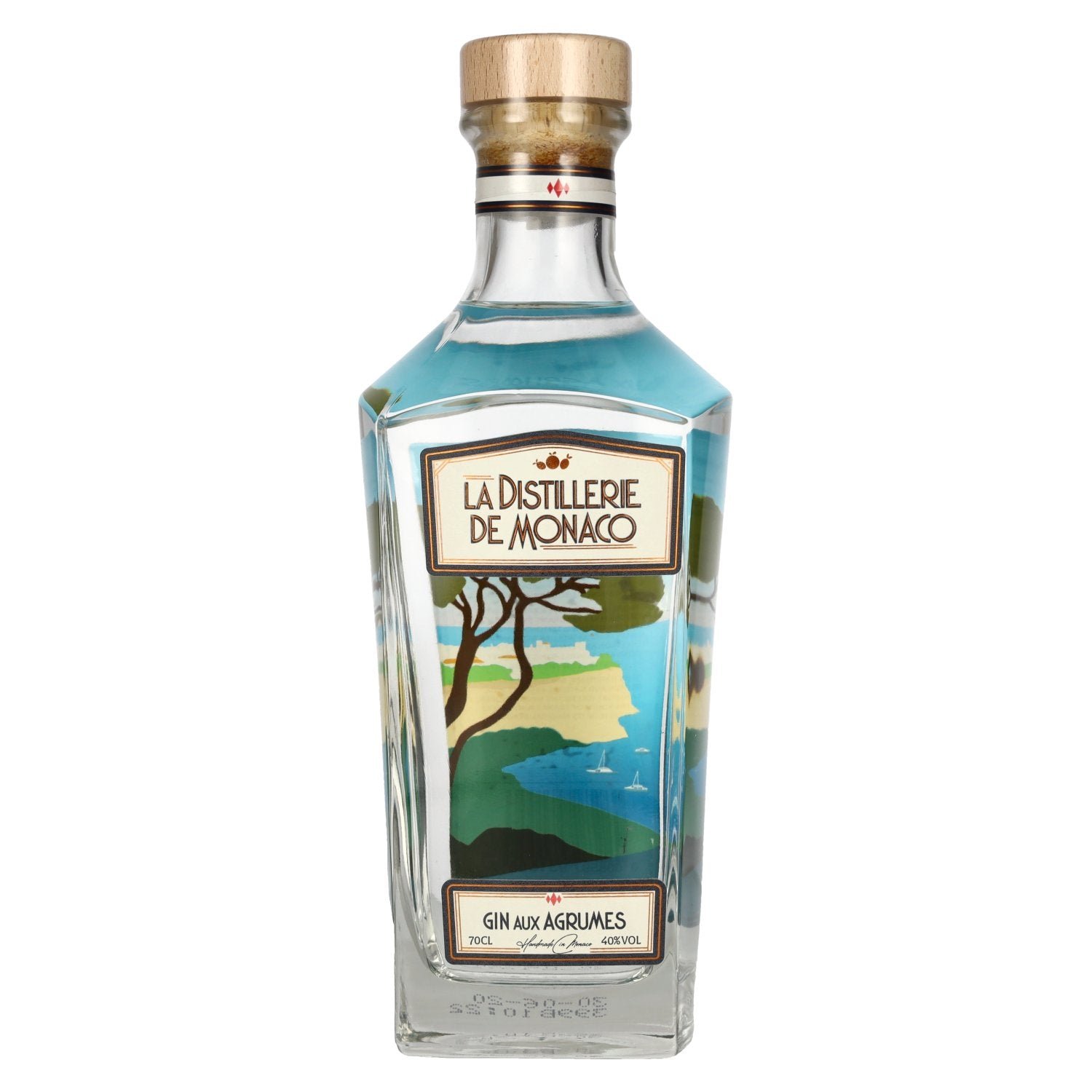 15171c4d47c3db36c4b60fe571bac21e33d809158f9a450c61833af98812aafb.jpg La Distillerie de Monaco Gin Aux Agrumes 40% Vol. 0,7l - Image 1