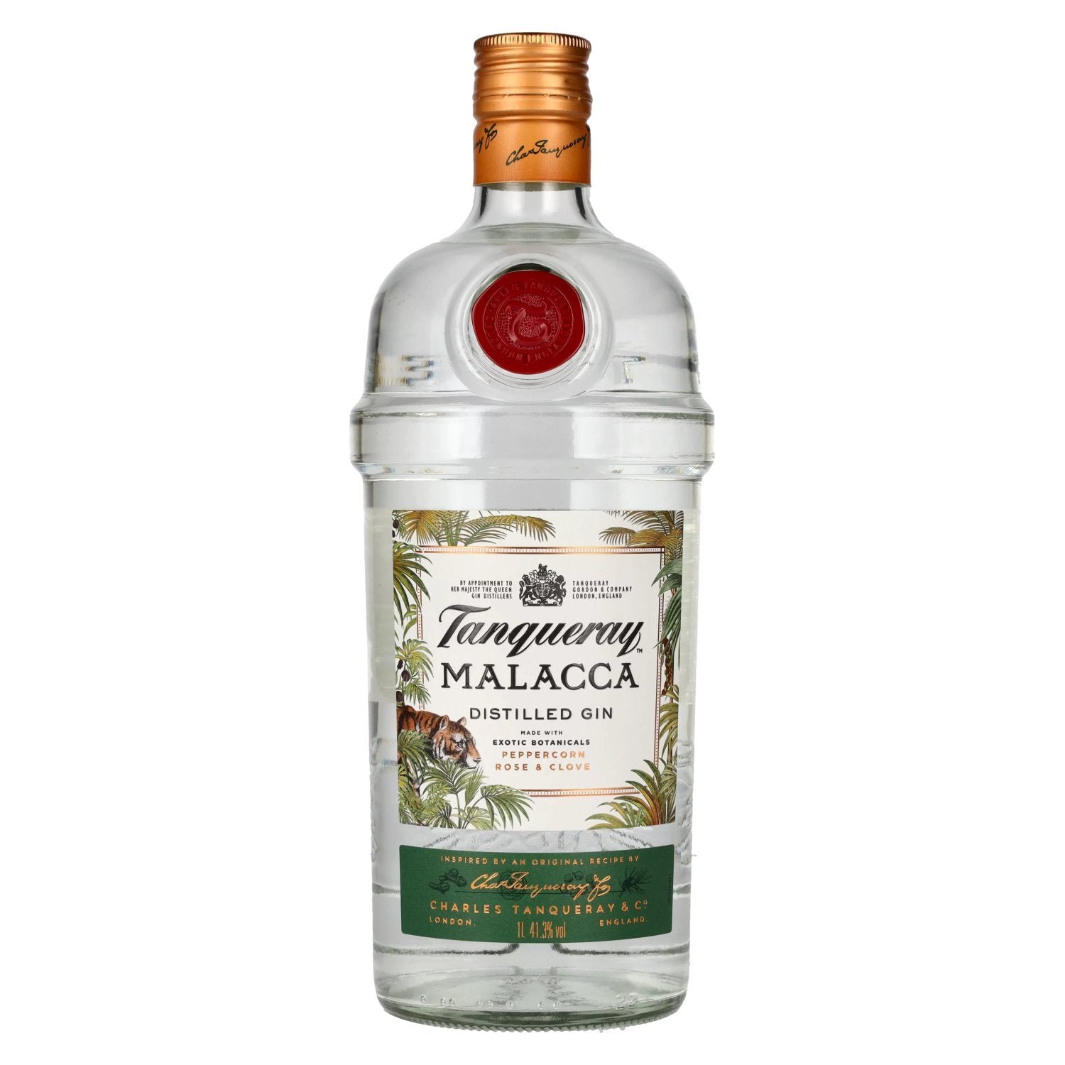 1579beb193b134dcf5a57a998e40ebab39f138e3eb1d0654ebf16332d7ac3ce0.jpg Tanqueray MALACCA Distilled Gin 41,3% Vol. 1l - Image 1