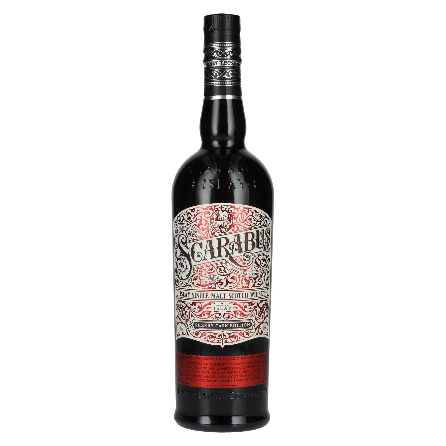 180d4c929807f5773d89ce713153220a5b0564c14a41a7d92d7de736ef2704cb.jpg Hunter Laing SCARABUS Sherry Cask Edition Islay Single Malt 46% Vol. 0,7l - Image 1