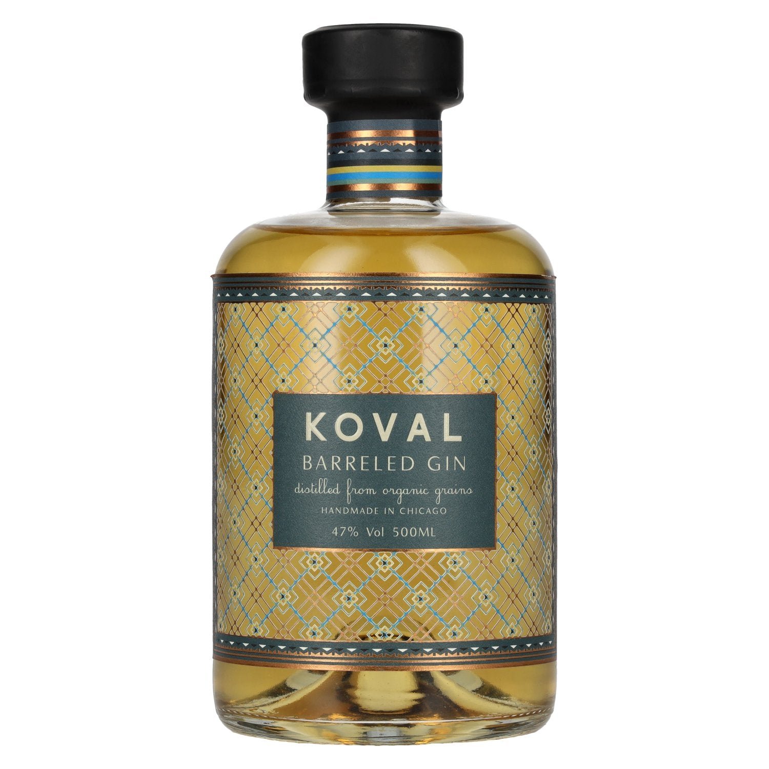 18aa4ce1932ac338bb057f71860460b5bbf6a31eb8f668aa32c875eaaee1d36c.jpg Koval BARRELED GIN 47% Vol. 0,5l - Image 1