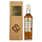 Glen Scotia 25 Years Old Single Malt Scotch Whisky 48,8% Vol. 0,7l in wooden box