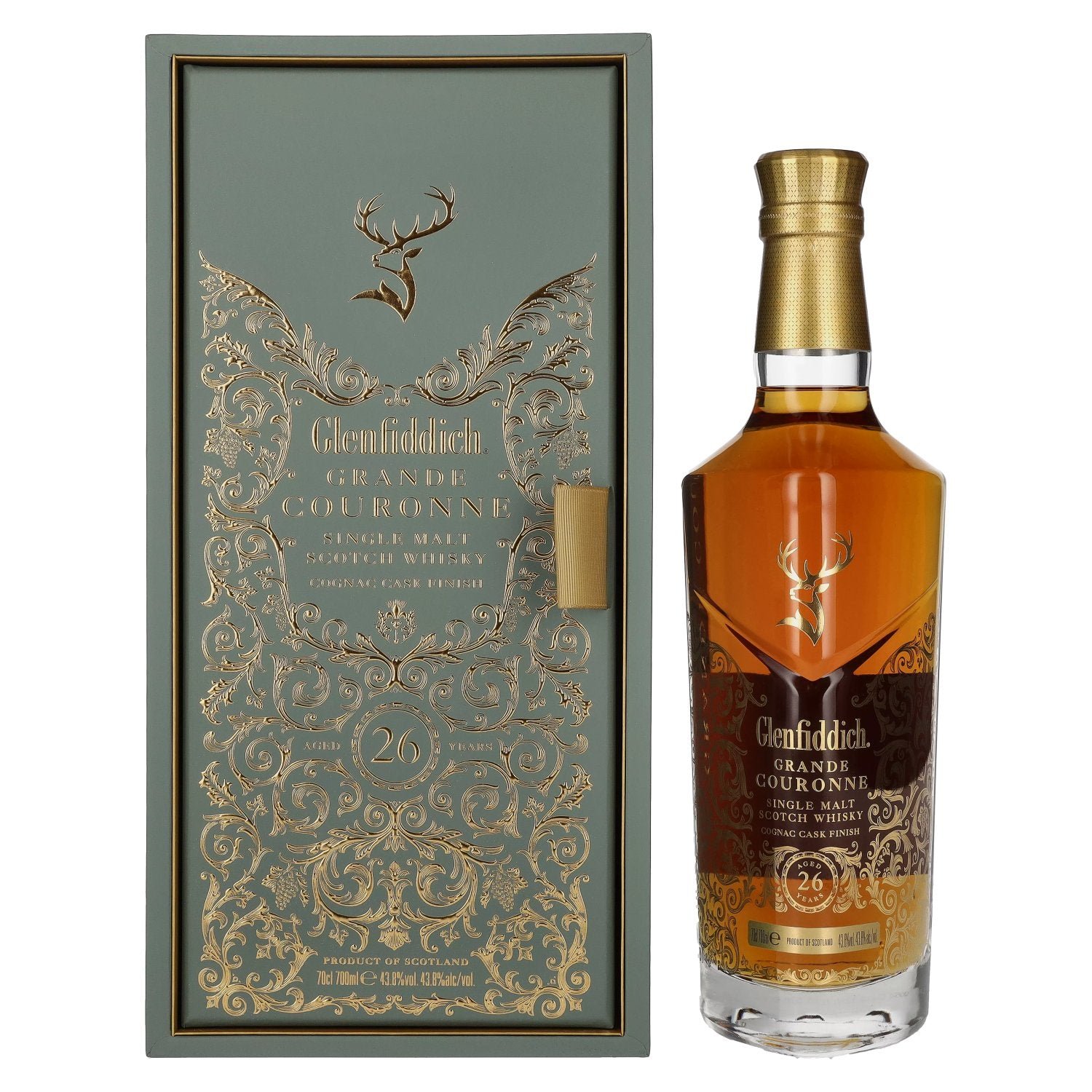 Glenfiddich 26 Years Old GRANDE COURONNE 43,8% Vol. 0,7l in gift