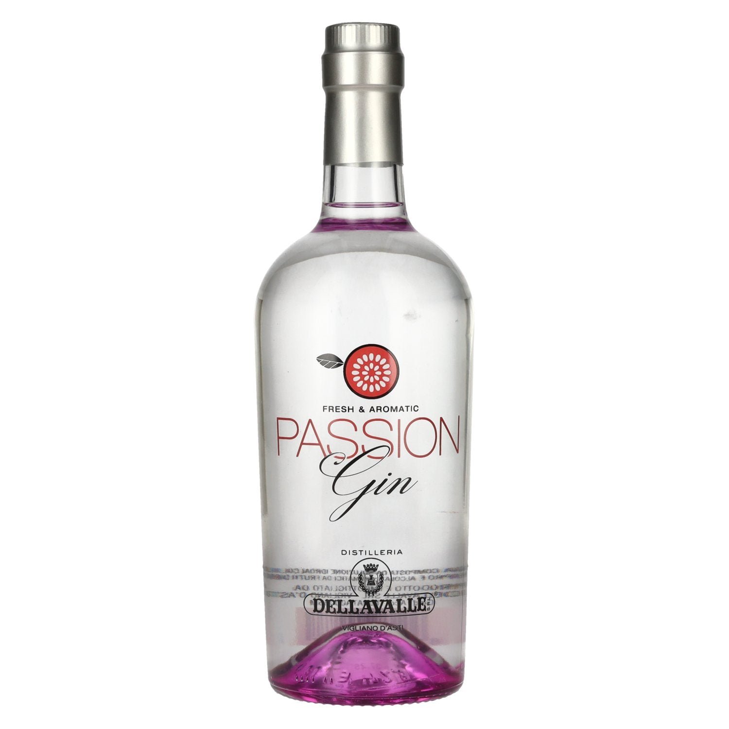1a6b8e063c721ae93af629eb2c09f9f4ffc6489fbf967186e291db6d7f8d6a7a.jpg Dellavalle PASSION GIN 43.2% Vol. 0.7l - Image 1