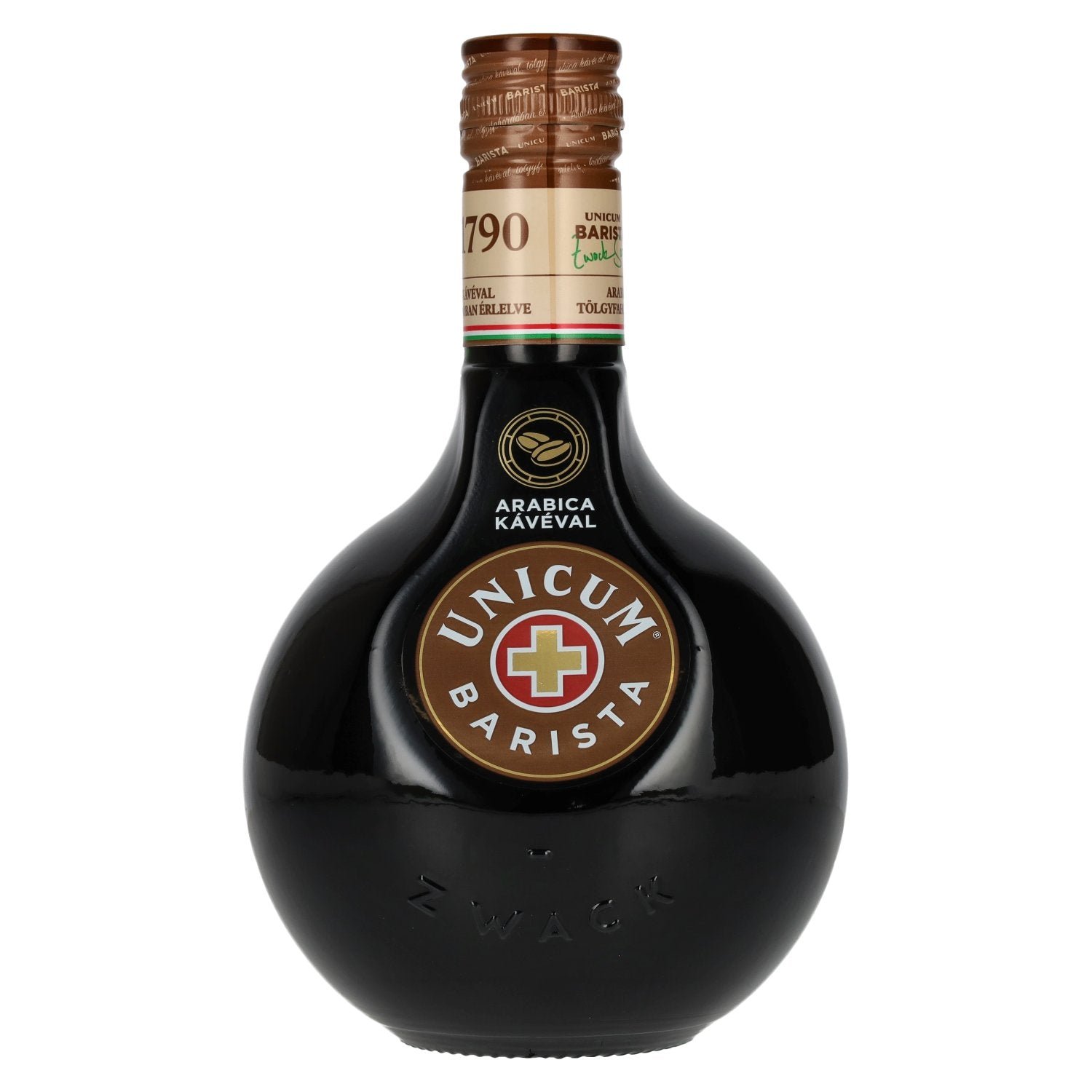 1c97a33d8bd268da40cc41eb444505e5004936a1d29dad41efb05eda2d12a0d4.jpg Zwack Unicum Barista 32% ABV 0.7l - Image 1