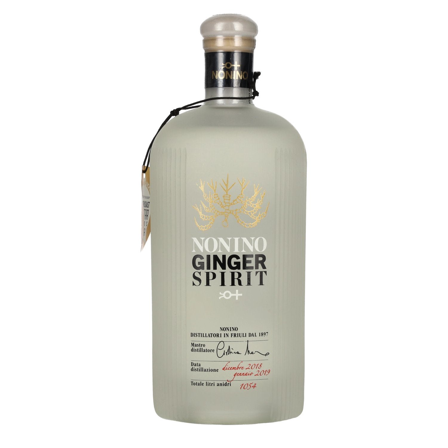 1ce79feec420ab9616aa81aa2d86a754bdff41eb52d8c48fda0e84f6ff5f02d2.jpg Nonino Ginger Spirit 50% vol. 0.5 l - Image 1