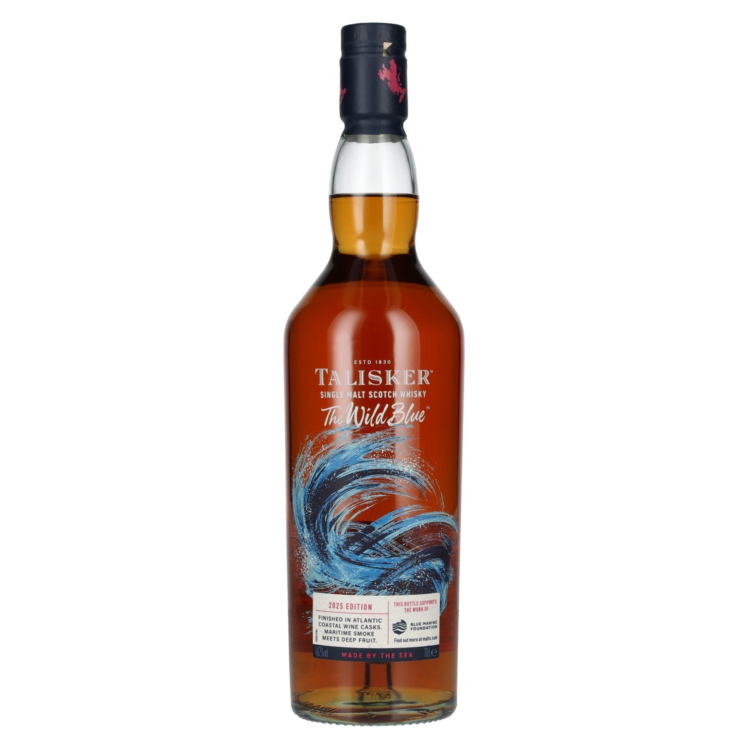 1d38c84d3abf290c3ca97a68245b46607c6f545a82eaf31981598dee96e92d95.jpg Talisker THE WILD BLUE Single Malt Special Release 2025 48,2% Vol. 0,7l - Image 1