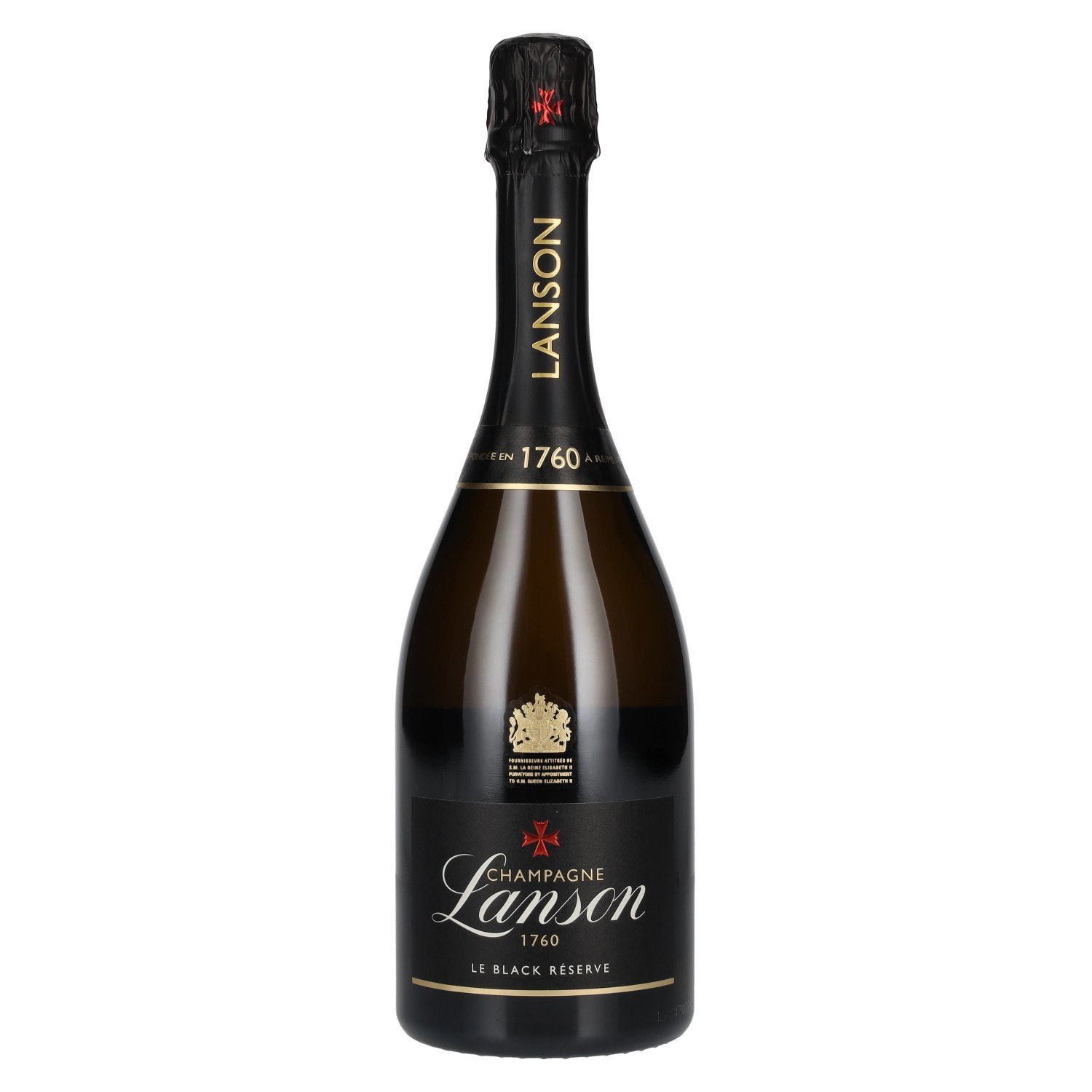 1e70e3982c2ad5cb903ee9c38b33b1ff0a9548b7a8aef0e81125d54912f68837.jpg Champagne Lanson Le Black Réserve Brut 12,5% Vol. 0,75l - Image 1