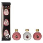 Pink Royal Dry Gin & Pink 47 London Dry Gin Christmas Baubles 42,3% Vol. 3x0,05l in gift box