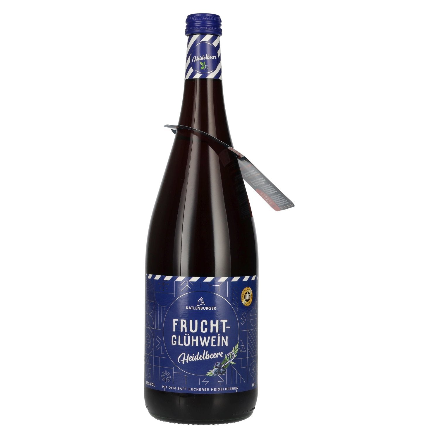 1ff687a9e50ec066740887f1849df1f10c08dda73b8e7fa872a3898b18200d84.jpg Katlenburger mulled wine blueberry 8,5% Vol. 1l - Image 1
