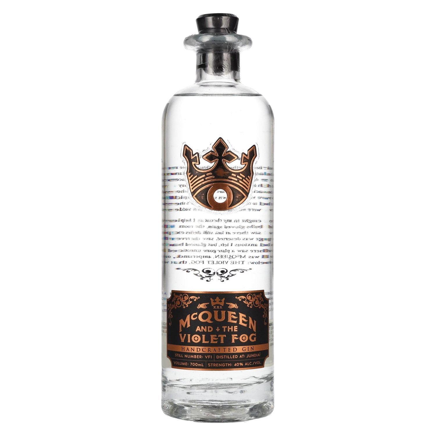 2063106b715cb7f4e93cba378cd4eb9321c82610df5df1c414f59d40d1e74993.jpg McQueen and the Violet Fog Handcrafted Gin 40% Vol. 0,7l - Image 1