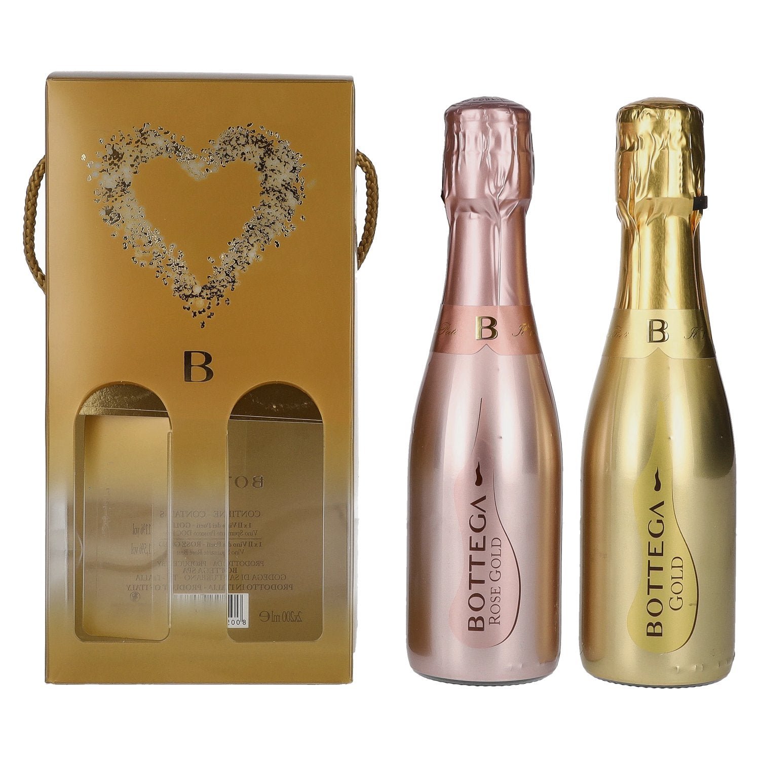 213f719b1e189b1896f358161c9d2d5e89d5d78c24c9546886797e4dc4784bba.jpg Bottega Glamour Set 11,3% Vol. 2x0,2l in gift box - Image 1