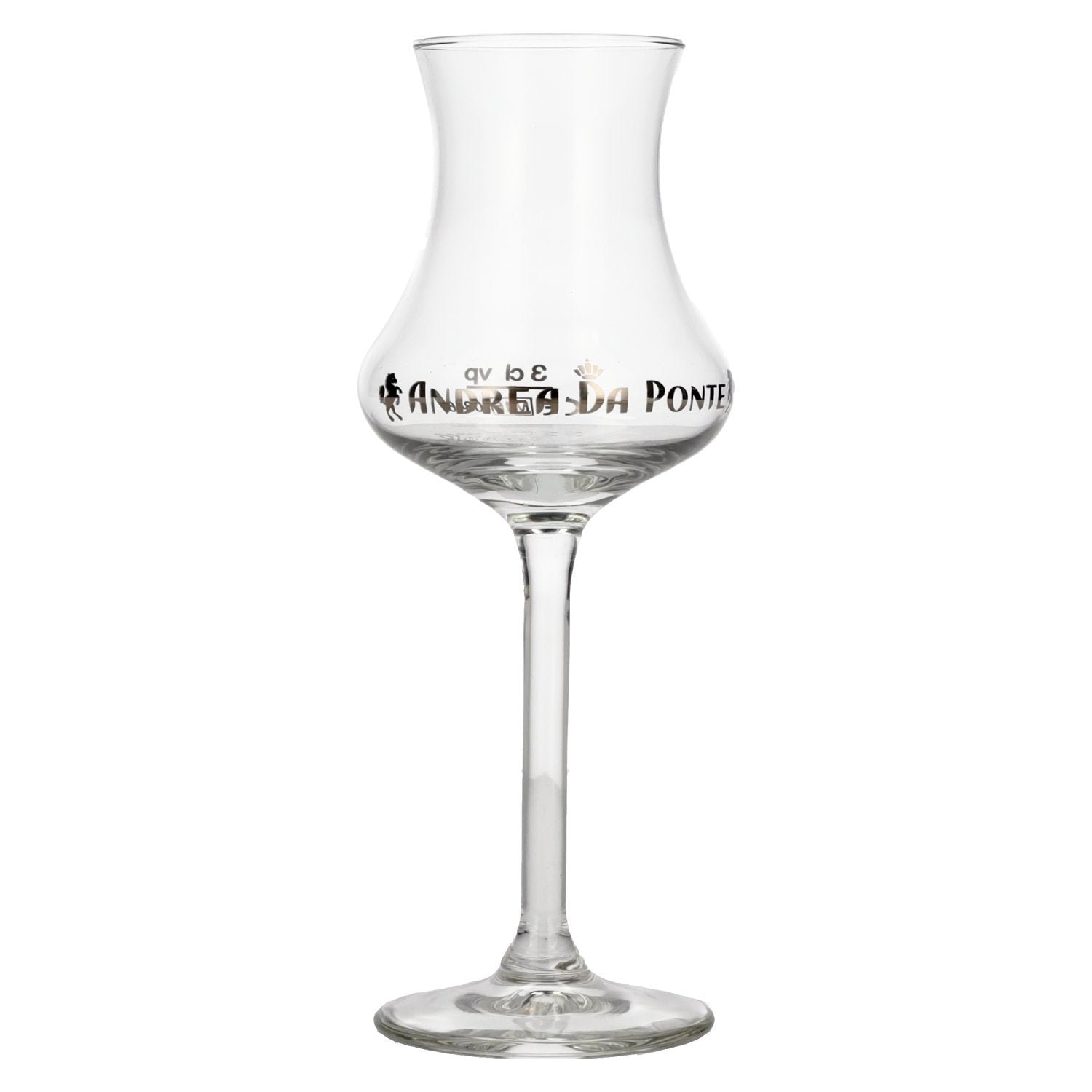 24112d7a09fc2d301577bad13fee98cde2022227ef66e903f1489d46dad2b048.jpg Andrea Da Ponte Grappa glass 3 cl calibrated - Image 1