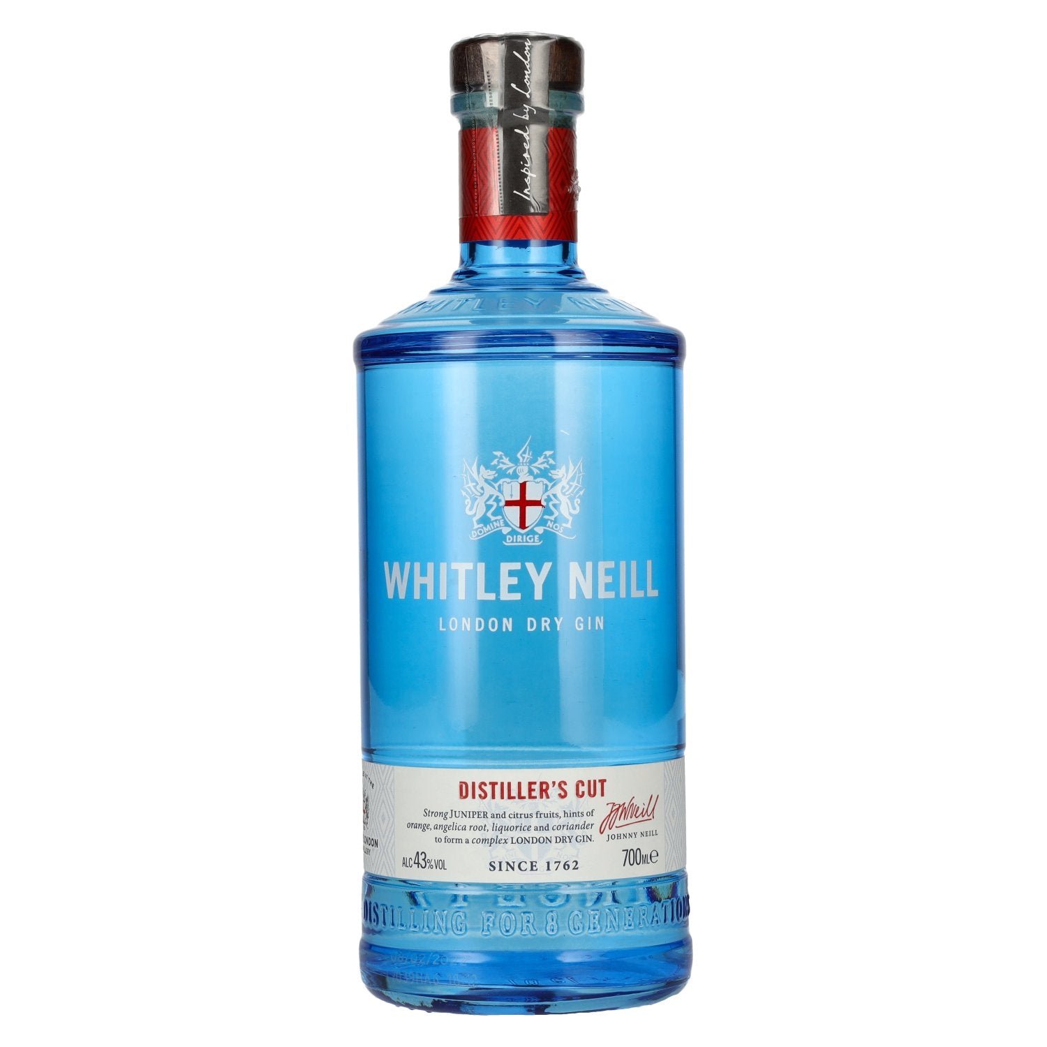 250b29bf6952dc2332a22b3cff93d443ceb054560b79a5bcb64c3a4ec74eeef8.jpg Whitley Neill London Dry DISTILLER'S CUT Gin 43% Vol. 0,7l - Image 1
