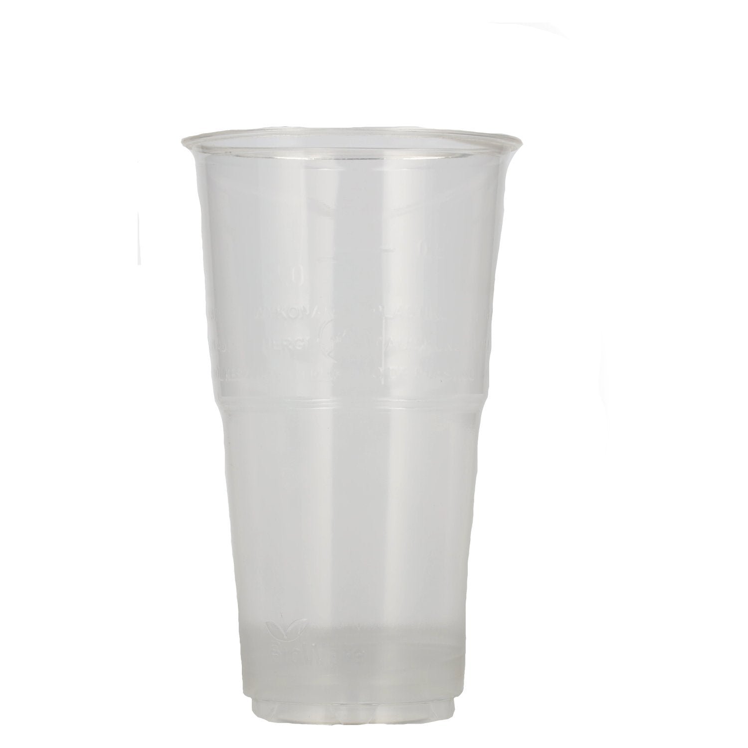 2dc7f6433629f12335f6ce8c8a2d657bbc49f2b8326bd115f7d0388a00e7ef15-1.jpg Cup PLA cold drinks pure crystal clear 60x0.5l - Image 1