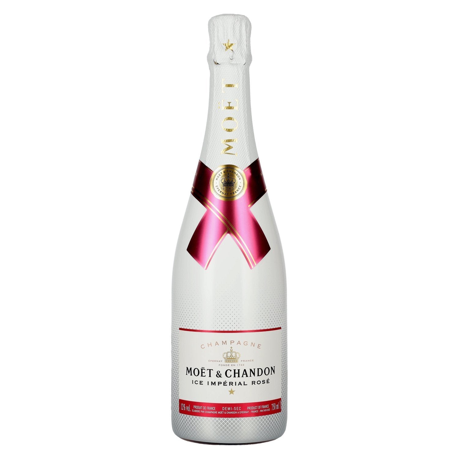 2e33c1546b4689d34c8dddba77171c91761fc377b7a62a48ab43757ceb55094c.jpg Moët & Chandon Champagne ICE IMPÉRIAL ROSÉ Demi-Sec 12% Vol. 0.75l - Image 1