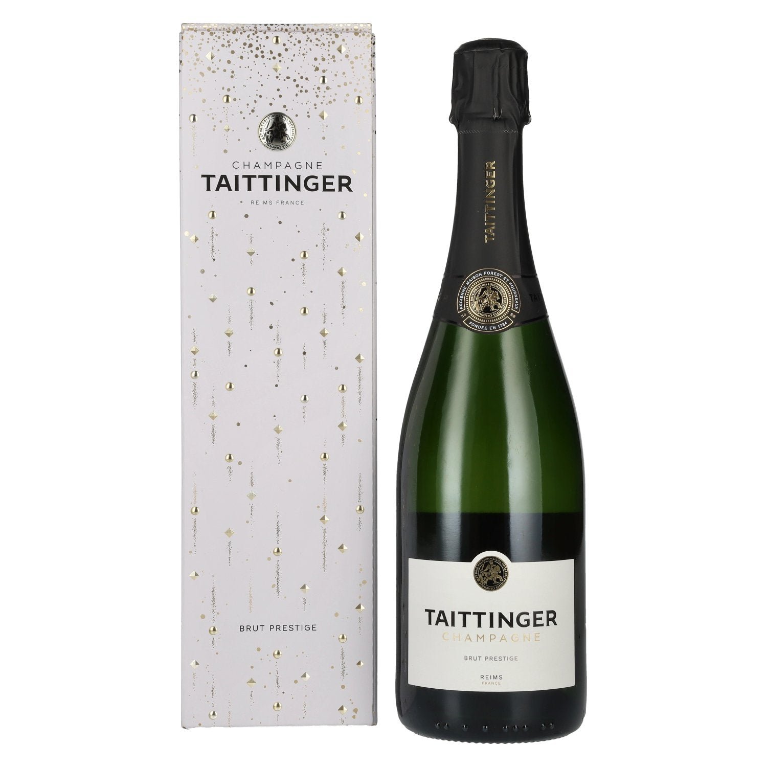2ec8e8fe064254eac55fd93fe68c4de88d7cf8fcad98b7ed76bc790f592d5a7f-1.jpg Taittinger Champagne Brut Prestige 12,5% Vol. 0,75l in gift box - Image 1