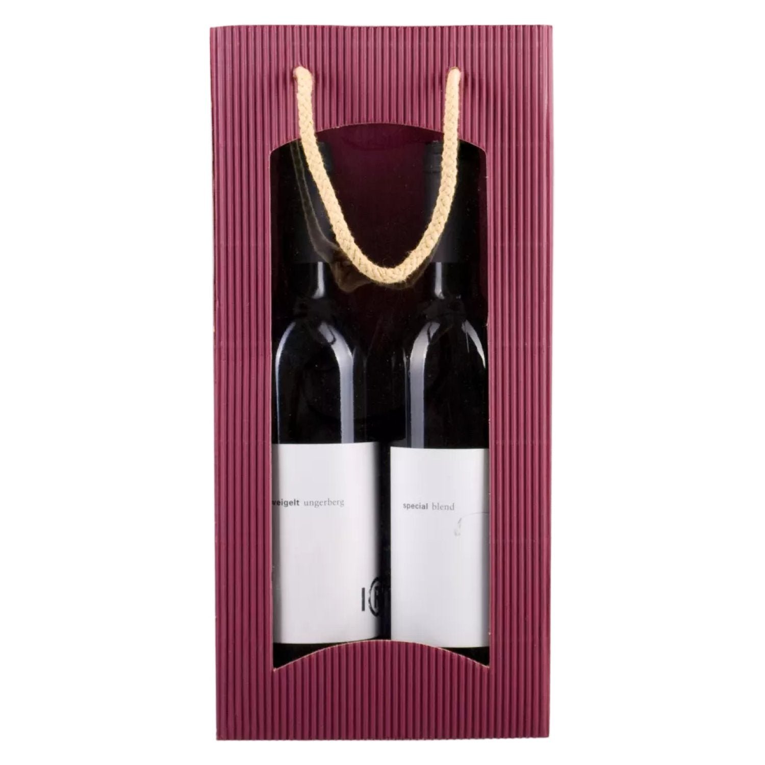 3041a66a6083413c081391000483e880485863bf53aba6ded3b21d79297cb5fc-1.jpg Carrier bag BORDEAUX Open Weller 2er - Image 1