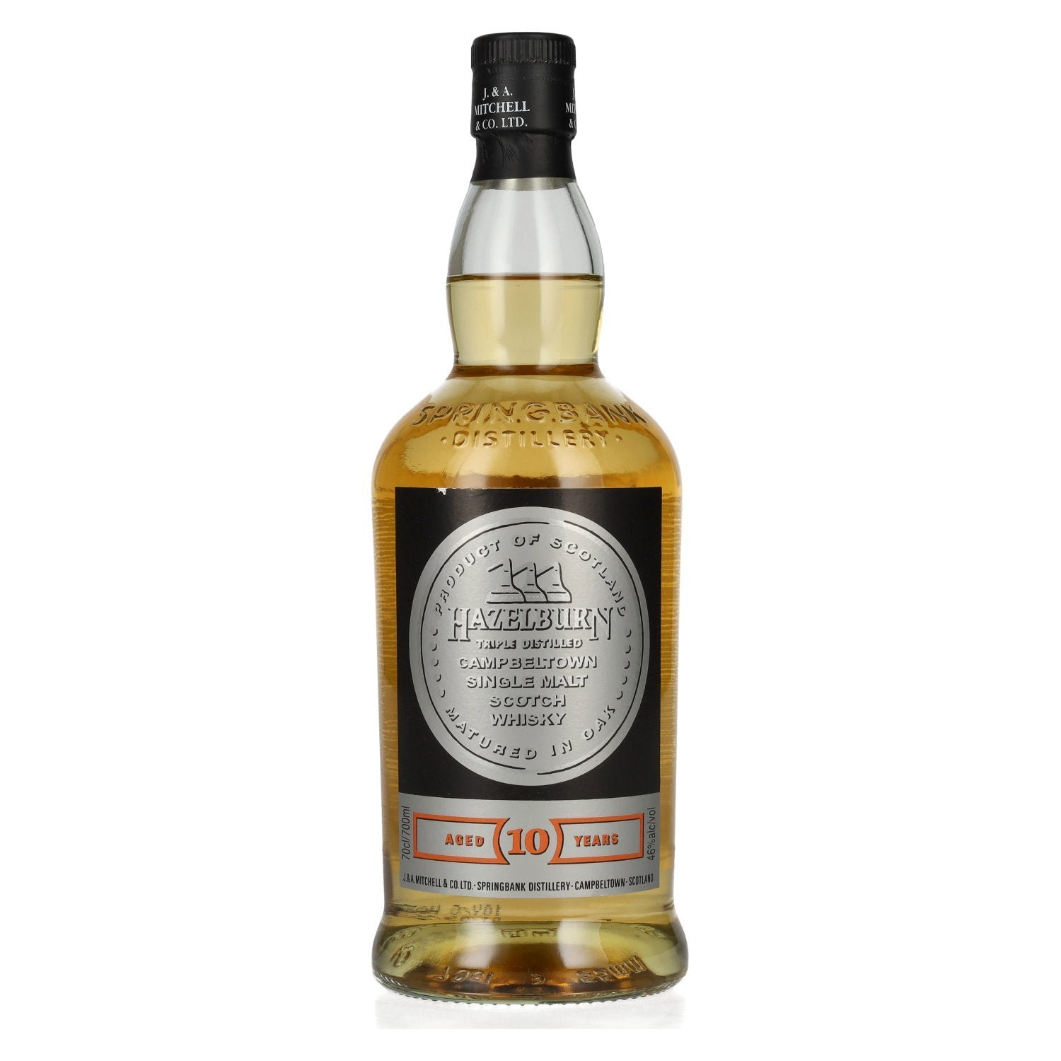 3260f5806ea64ea73225e75a9593965990ff182ad7a9b505d5865d84325bfd9e.jpg Hazelburn 10 Years Old Campbeltown Single Malt Scotch Whisky 46% Vol. 0,7l - Image 1