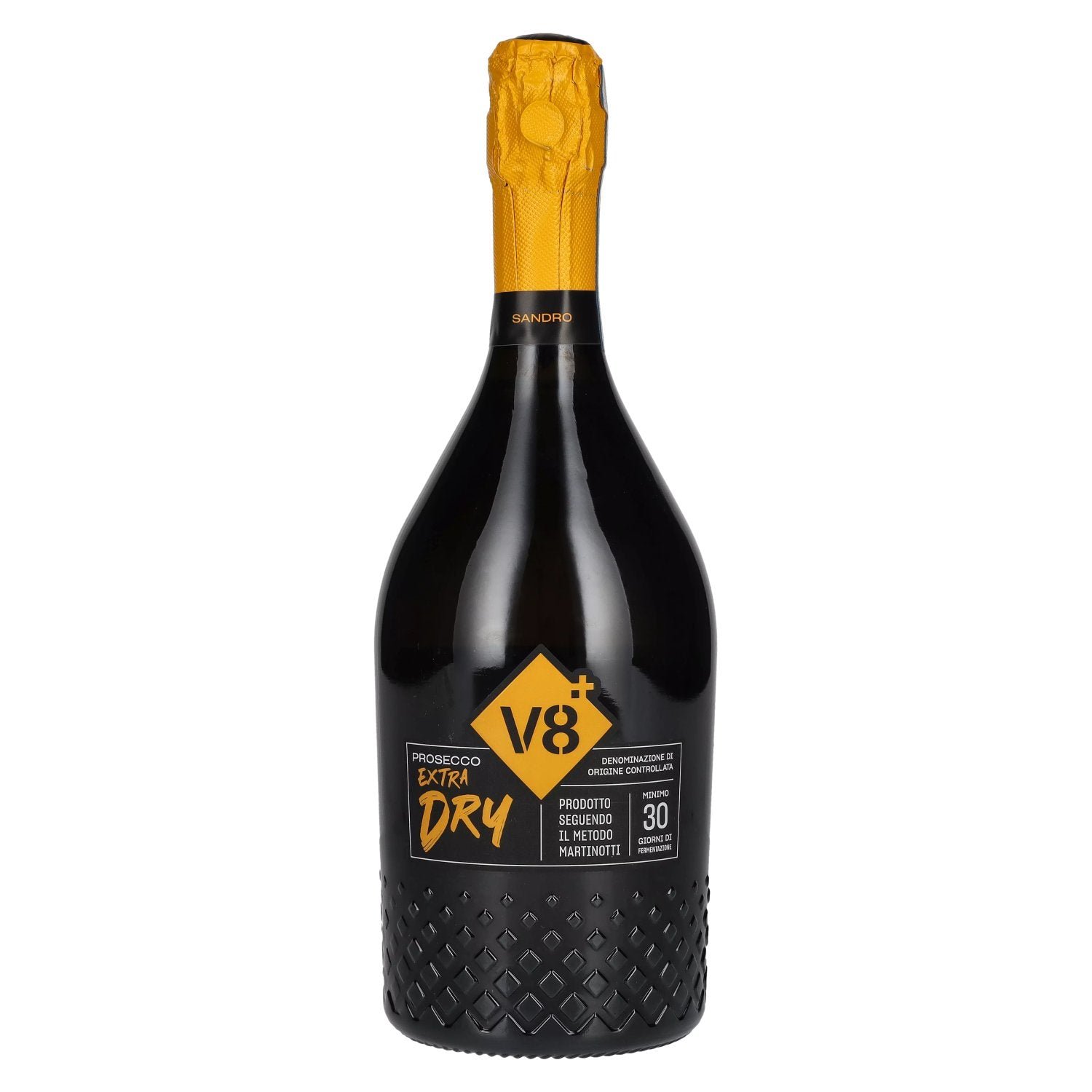 363ba8e09b35269985b2d7d783c1466689fa53f199d23a0db06ba4eeefbeb104.jpg V8+ SANDRO Prosecco Extra Dry DOC 11% Vol. 0.75l - Image 1