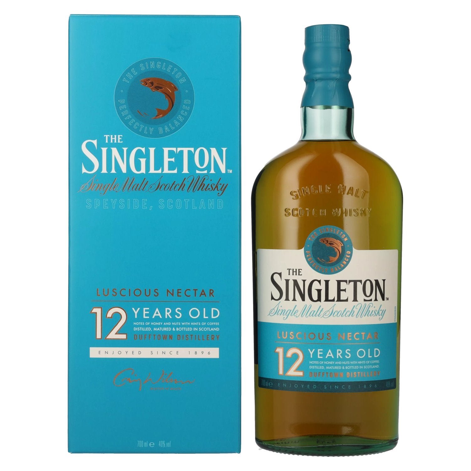 366f7bf016d85ac21a3d3109c63d9e7ec35f91c9ca61f732640b878e48f68710.jpg The Singleton Dufftown 12 Years Old LUSCIOUS NECTAR 40% Vol. 0,7l in gift box - Image 1