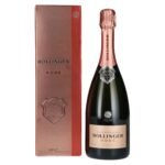 Champagne Bollinger ROSÉ Brut 12.5% ABV 0.75l in a gift box