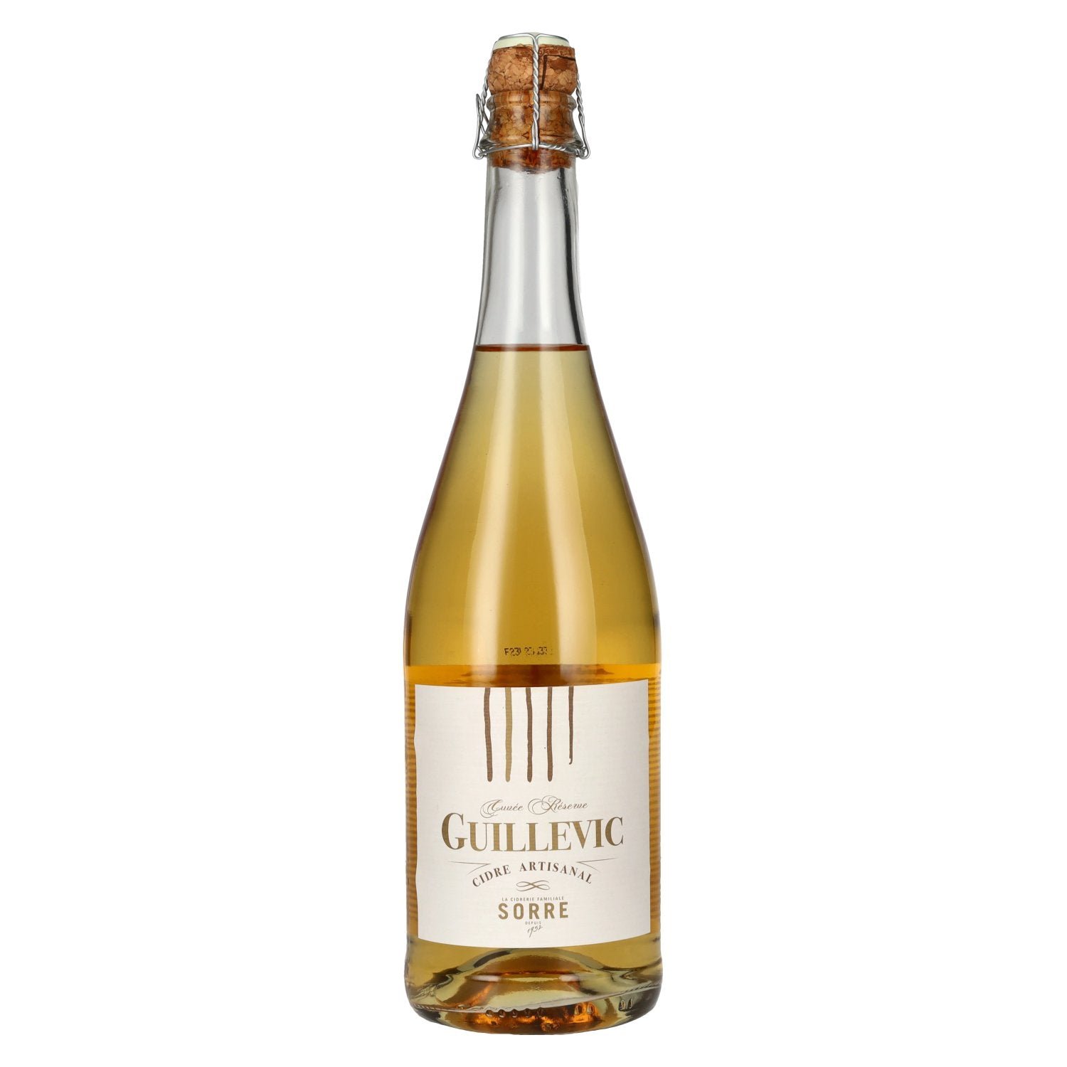 3e4120f9d84f7b3d6d8a977dab7f4e2148bb8718e433a34989afd7091034aa21-1.jpg Sorre Cidre Artisannal Guillevic 3% Vol. 0,75l - Image 1