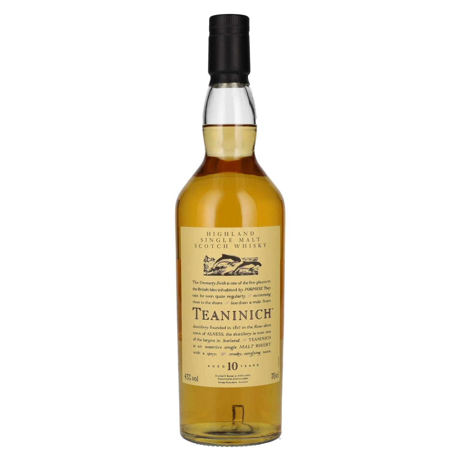 3ee02a96b30b6ae81eabcdb769c0b83c37b5fec6f7c29baf64314b498c80a9a2.jpg Teaninich 10 Years Old Single Malt Scotch Whisky 43% Vol. 0,7l - Image 1