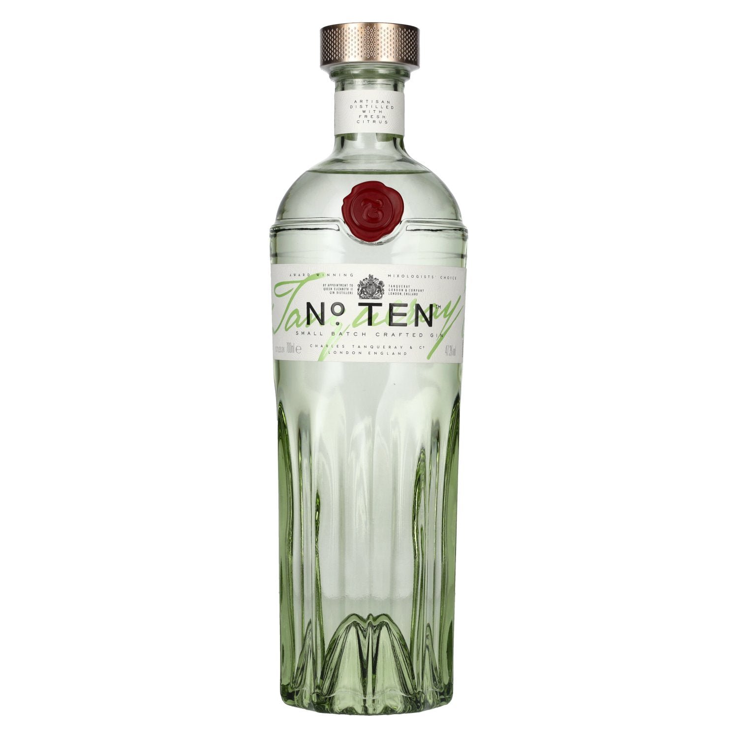 4015aa3cde4f9a2b7911fe1dda0d75b6a2935229c1f974fee44ea361d342a16d.jpg Tanqueray N° TEN Distilled Gin 47,3% Vol. 0,7l - Image 1