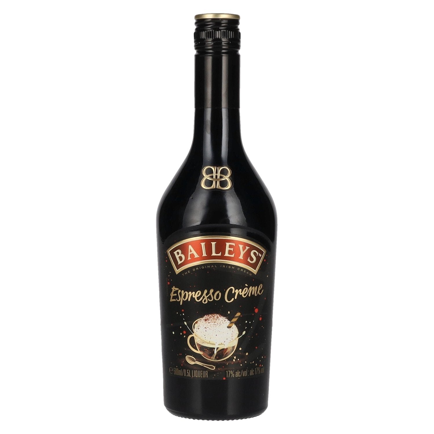 4464573520d659cbbe52f1acca00440b02ee161cdc0b7bc61cf85fc0b27fd7d0.jpg Baileys Espresso Crème 17% Vol. 0,5l - Image 1