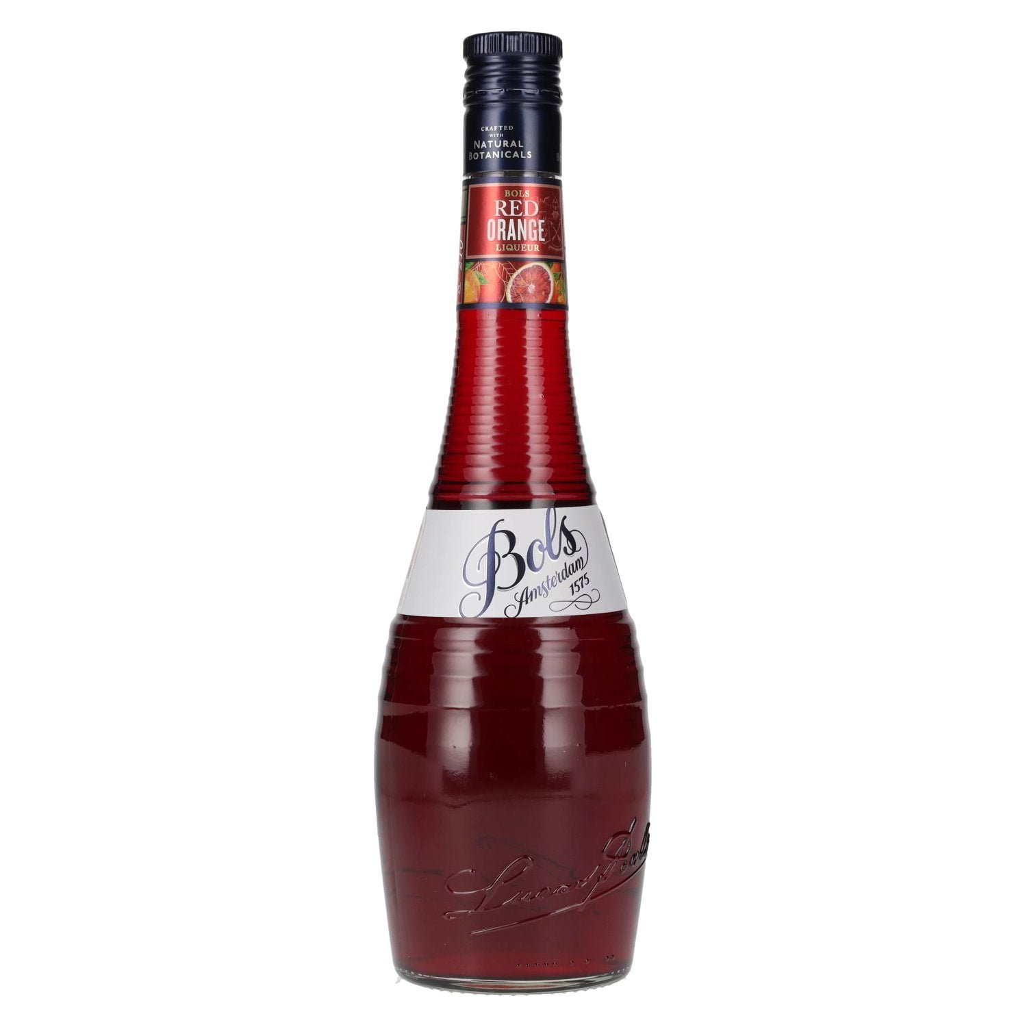 4551187c9e0dd5b2fd9c82b2465c37aa0beda5e65fc3b842bec9c14ef3a81b71.jpg Bols Red Orange Liqueur 17% Vol. 0,7l - Image 1
