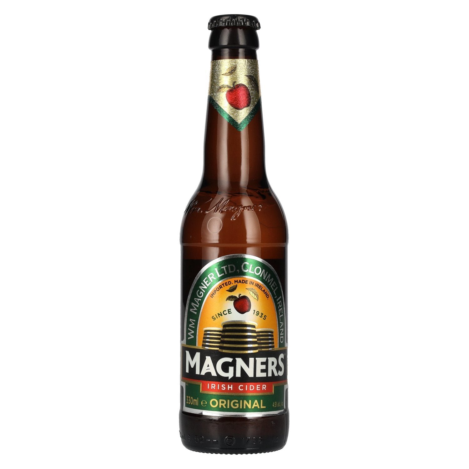 46d973e52a7caafecdfbccf4e0f72e8619439f0b1529965f6f31f6f3366e9fb2.jpg Magners Irish Cider ORIGINAL 4,5% Vol. 0,33l - Image 1