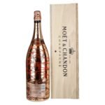 Moët & Chandon N.I.R. Nectar Imperial Rosé Dry Luminous Edition 12% Vol. 3l in wooden box - Image 2