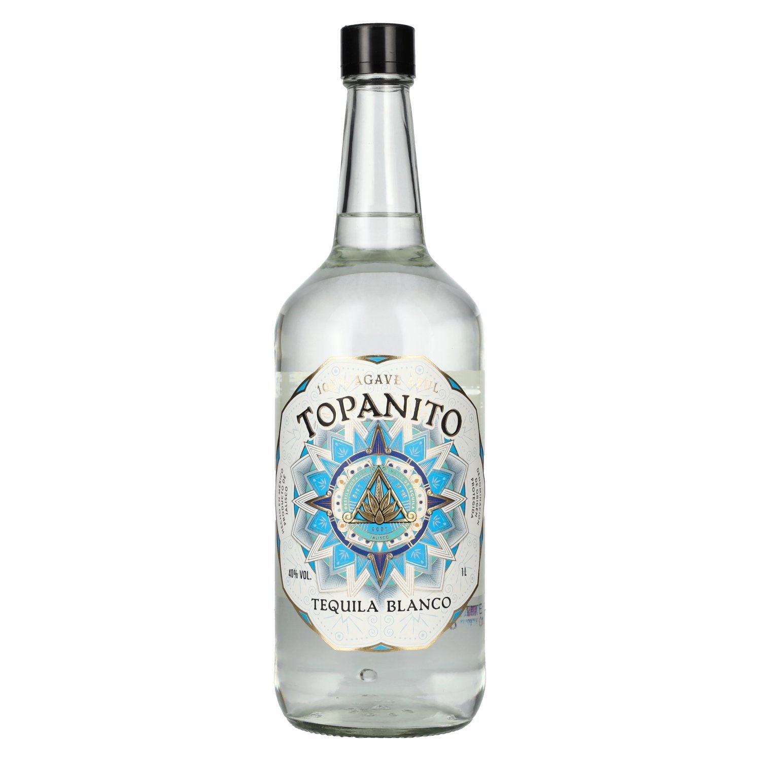 4cb9e0e935c3c8d65345aaa198b34cc8b5d71a7694c1863858d0f354d108d3d0.jpg Topanito Blanco Tequila 100% Agave 40% Vol. 1l - Image 1