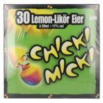 Chicki Micki Lemon Liqueur with Eggs 17% ABV 30 x 0.02 l PET