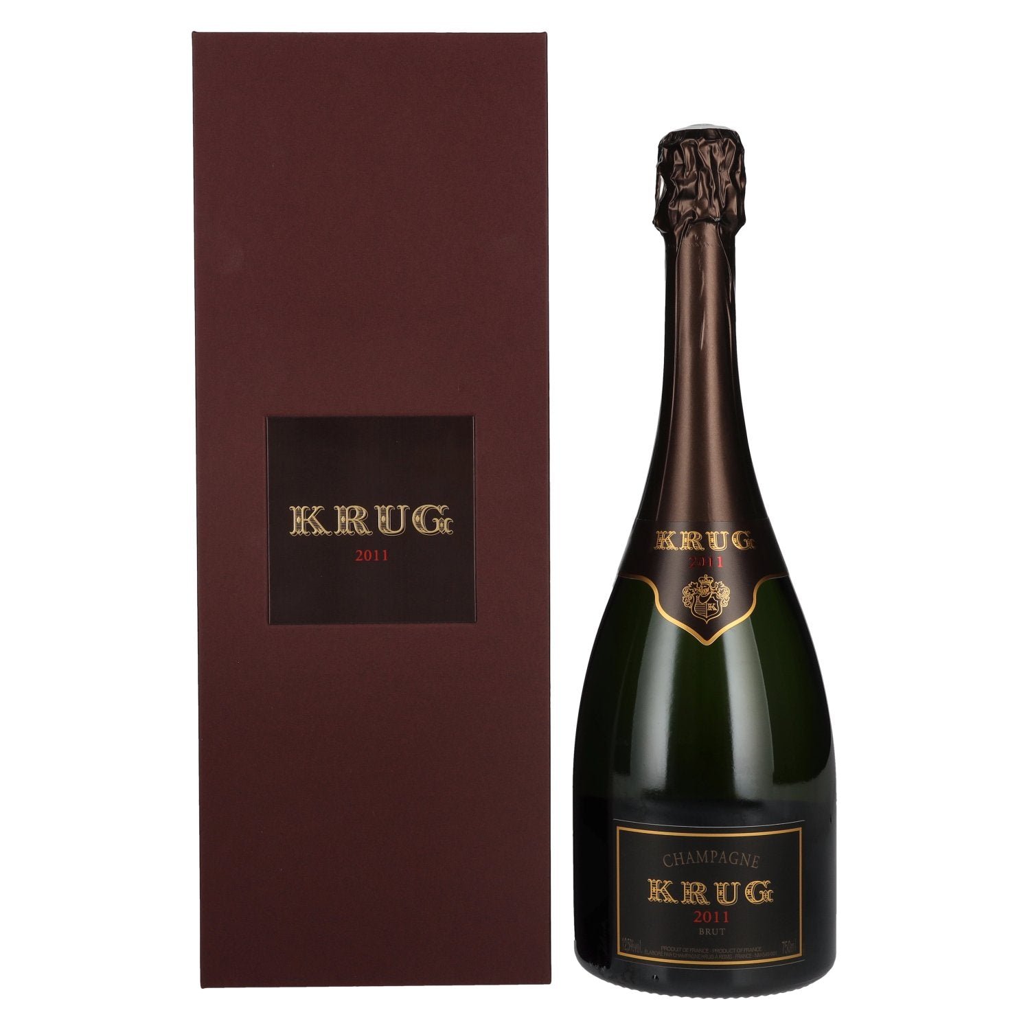 51a85453d0456cff5c294ad1407896185d0f192dfae35988707b56f6b6d0bdff-1.jpg Krug Vintage Brut 2011 12,5% Vol. 0,75l in gift box - Image 1