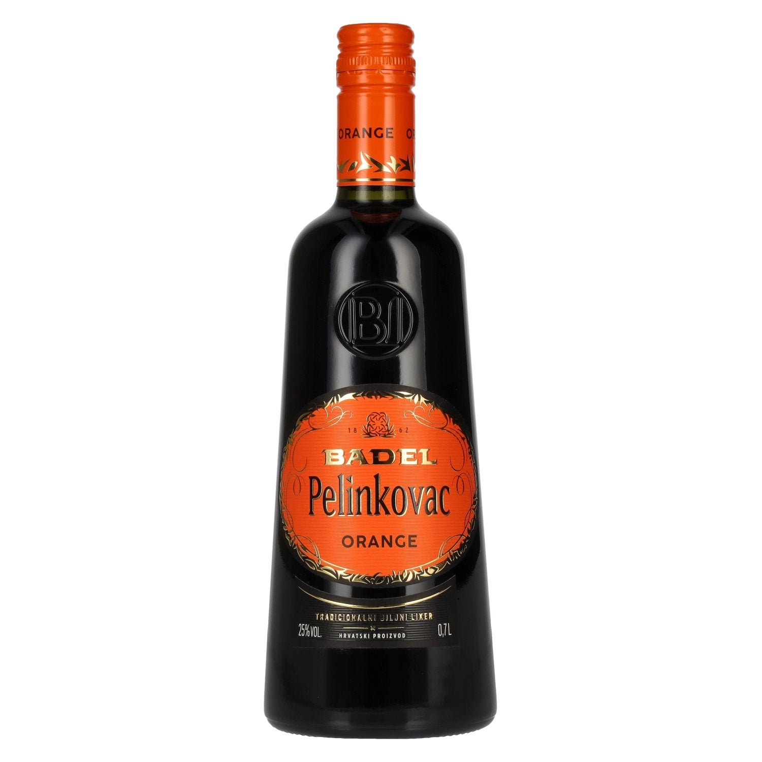 54573b8afb348deeb9f4de1c9b8912c543fc3a4f4feea2b385ca61725a6d373e.jpg Badel Pelinkovac ORANGE 25% vol. 0.7 l - Image 1